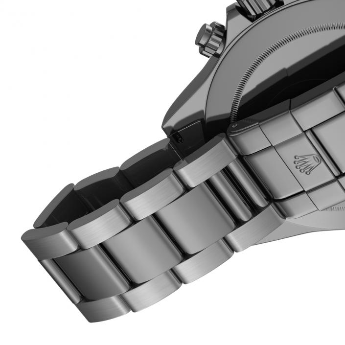 Daytona Rolex White Dial 3D model