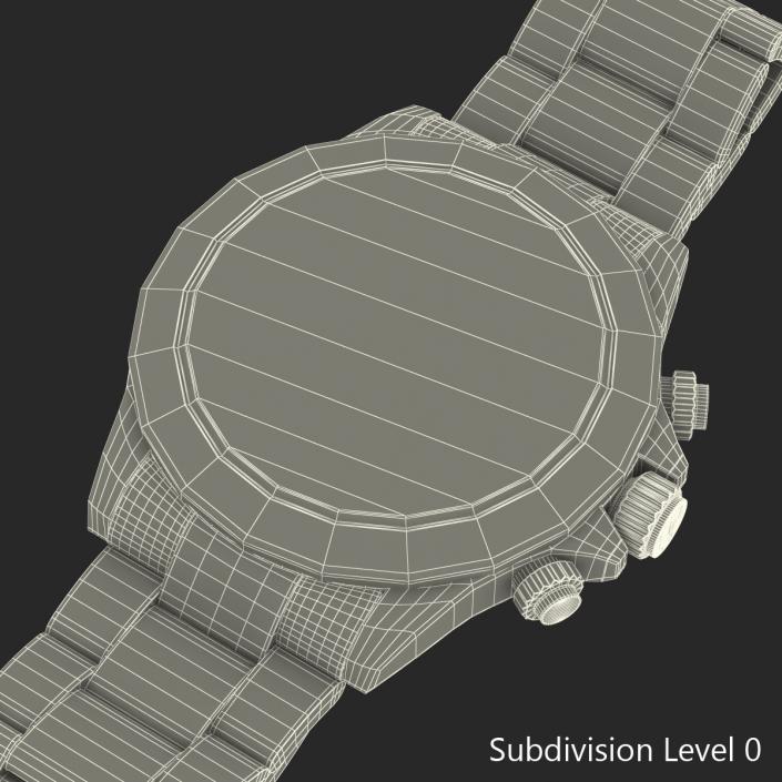 Daytona Rolex White Dial 3D model