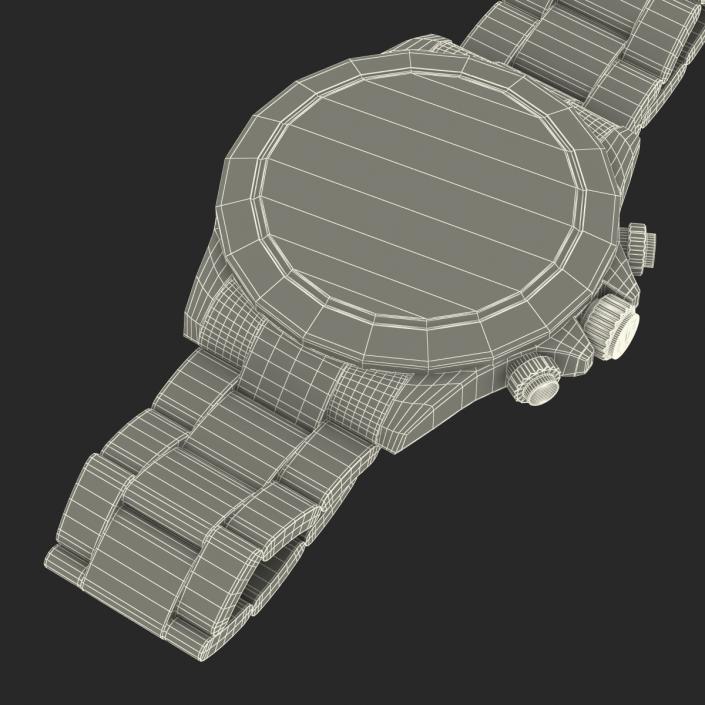 Daytona Rolex White Dial 3D model