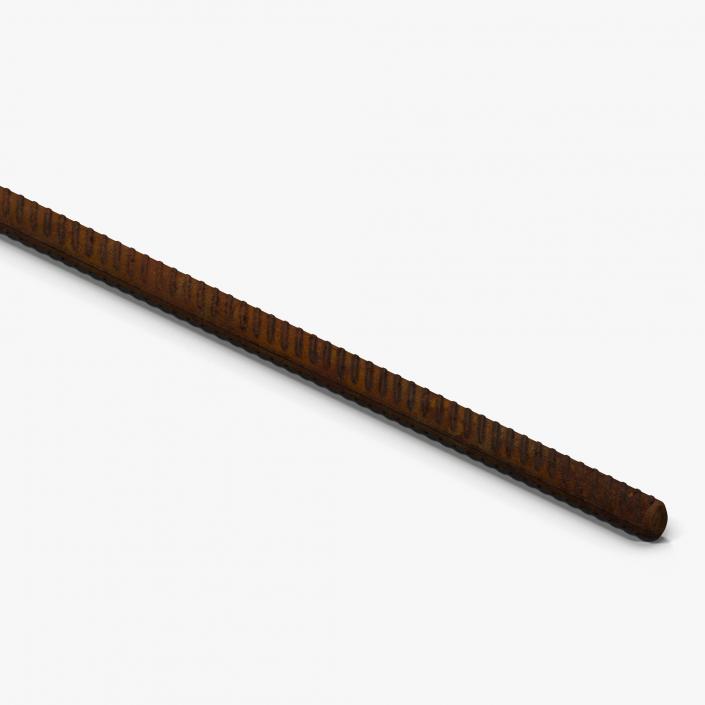 Sreel Rusty Rebar 2 3D model