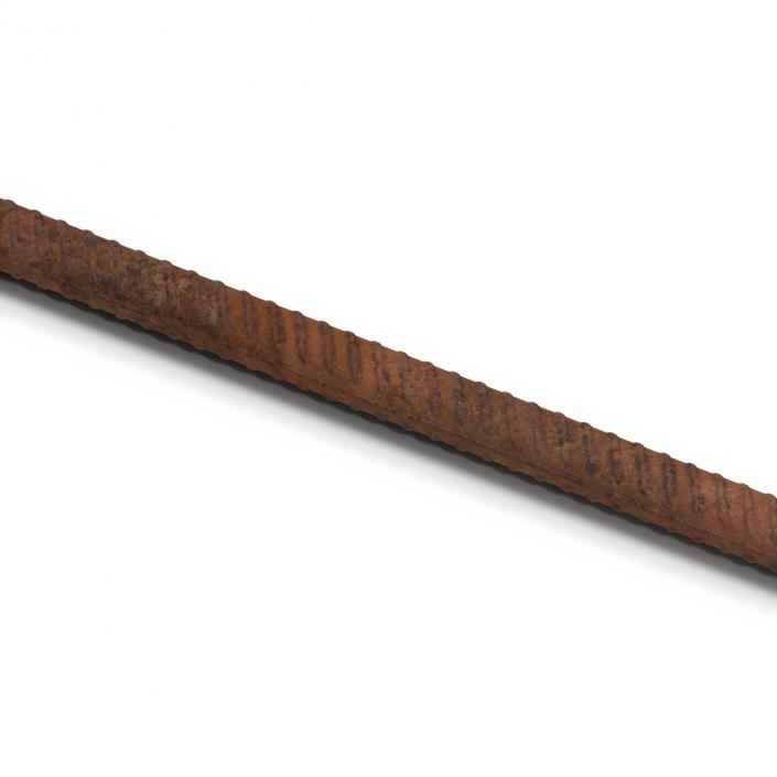 Sreel Rusty Rebar 2 3D model