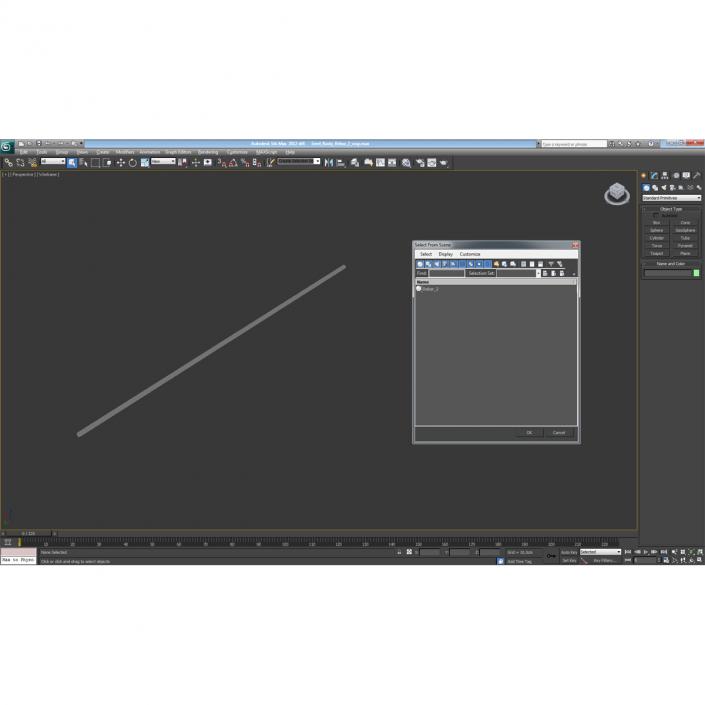 Sreel Rusty Rebar 2 3D model