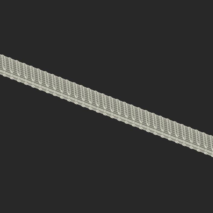 Sreel Rusty Rebar 2 3D model