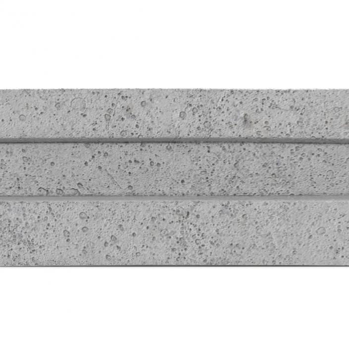 3D Concrete T-Beam Chunk