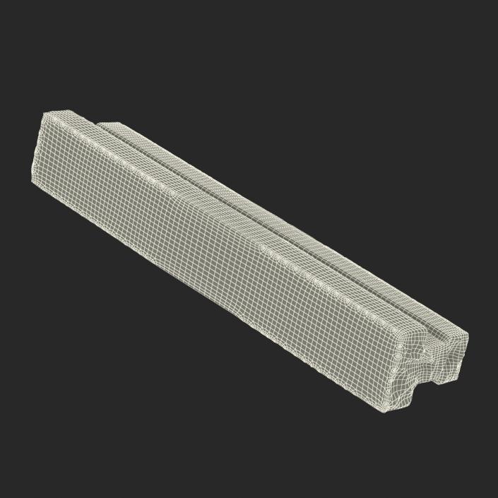 3D Concrete T-Beam Chunk