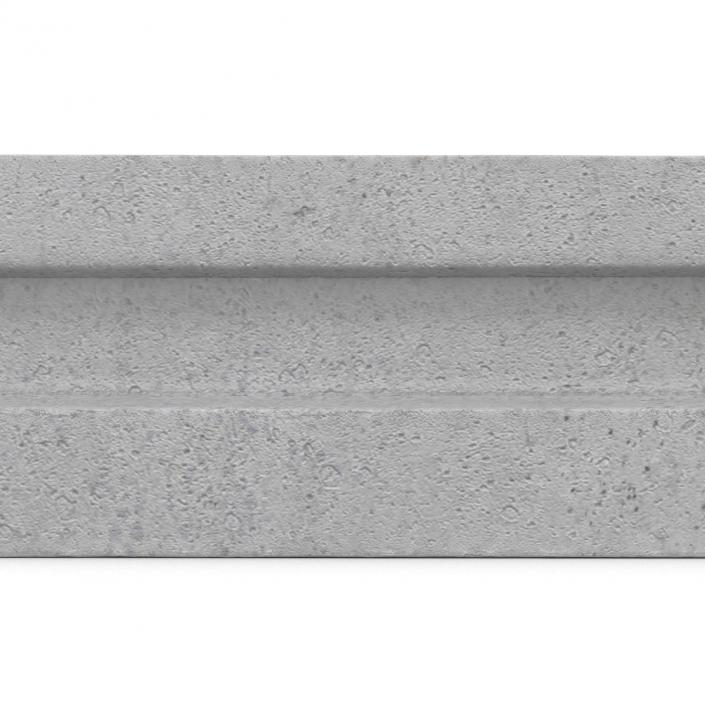 3D Concrete T-Beam Chunk 2 model