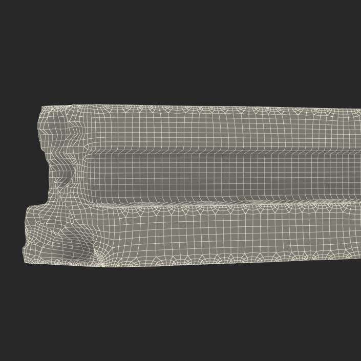 3D Concrete T-Beam Chunk 2 model