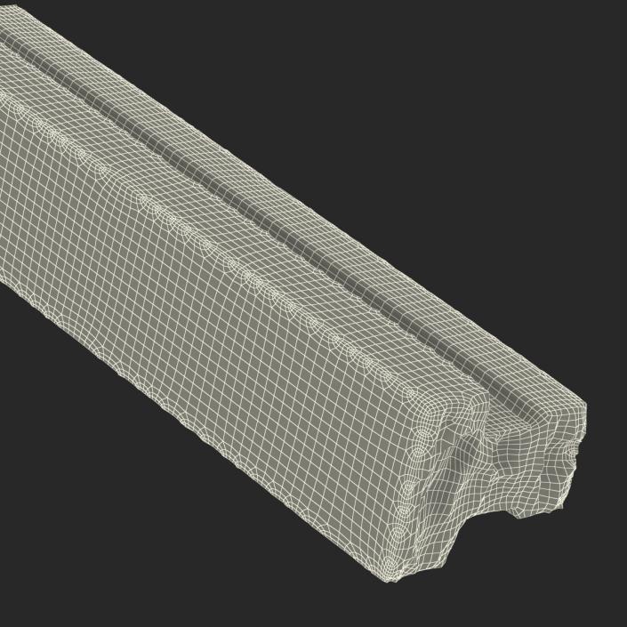 3D Concrete T-Beam Chunk 2 model