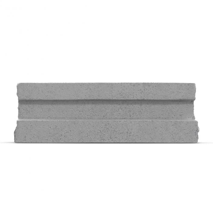 3D Concrete T-Beam Chunk 3 model