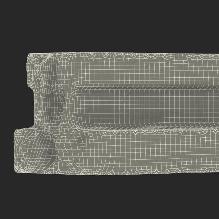 3D Concrete T-Beam Chunk 3 model