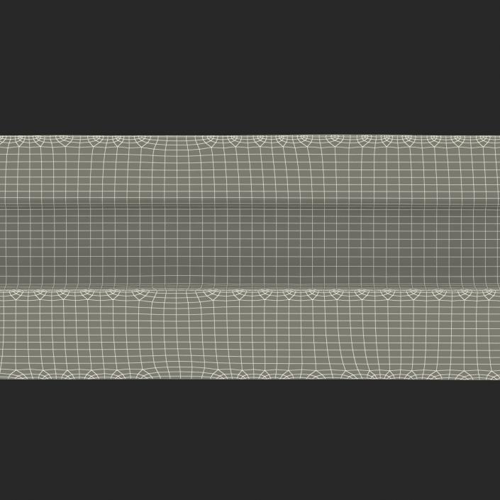 3D Concrete T-Beam Chunk 3 model