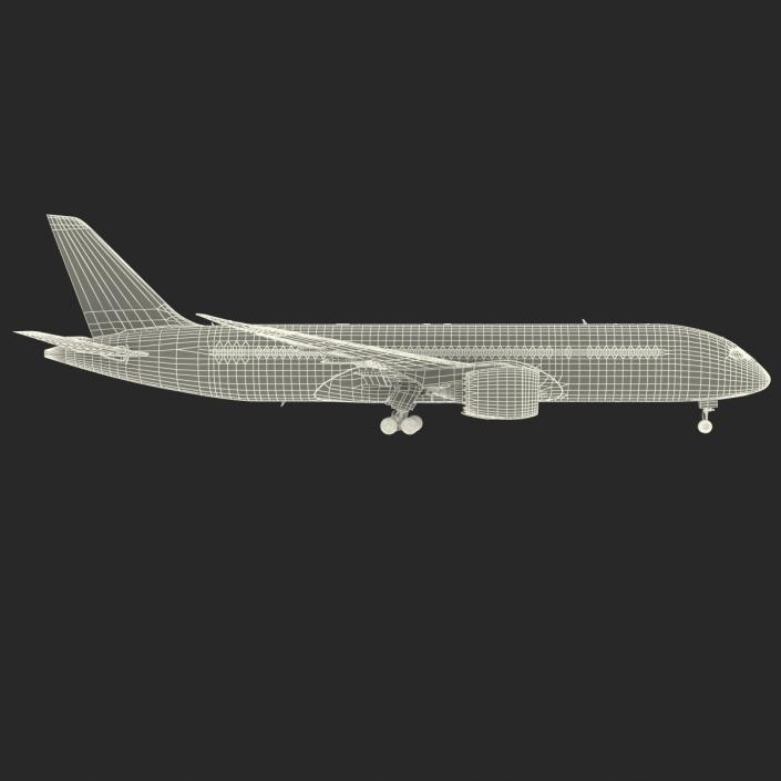 3D Boeing 787-8 Dreamliner British Airways Rigged