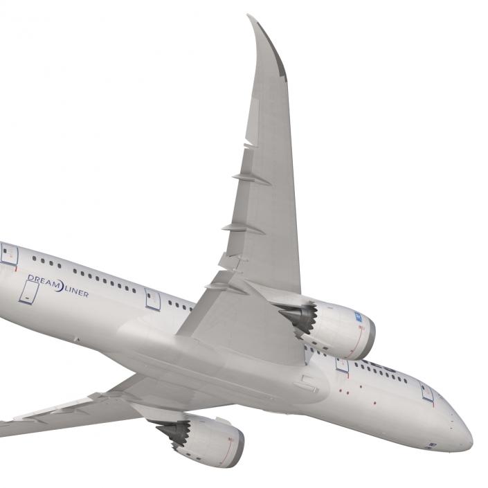 3D model Boeing 787-8 Dreamliner Japan Airlines Rigged