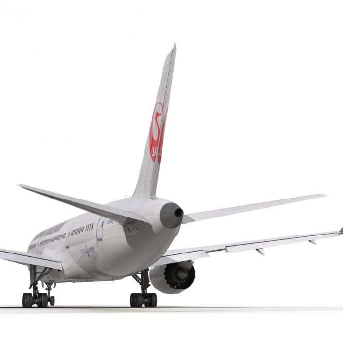 3D model Boeing 787-8 Dreamliner Japan Airlines Rigged