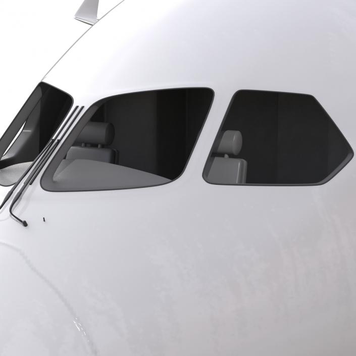 3D model Boeing 787-8 Dreamliner Japan Airlines Rigged