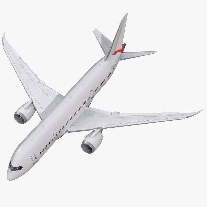 3D Boeing 787-8 Dreamliner Generic Rigged model