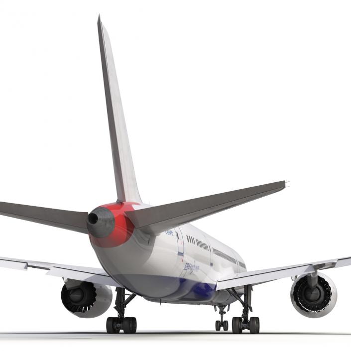 3D Boeing 787-8 Dreamliner Generic Rigged model