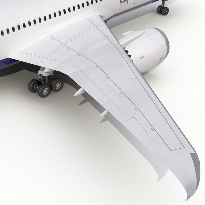 3D Boeing 787-8 Dreamliner Generic Rigged model