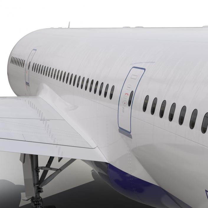 3D Boeing 787-8 Dreamliner Generic Rigged model