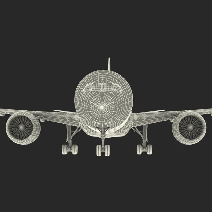 3D Boeing 787-8 Dreamliner Generic Rigged model