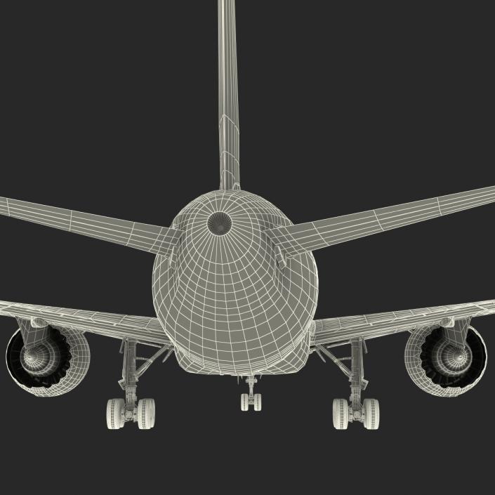 3D Boeing 787-8 Dreamliner Generic Rigged model