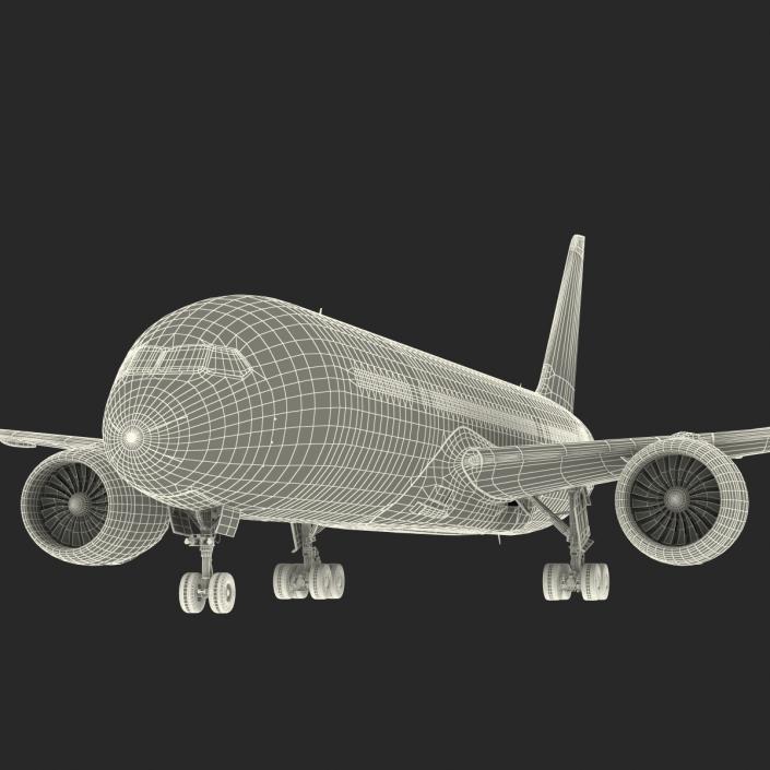 3D Boeing 787-8 Dreamliner Generic Rigged model