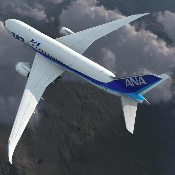 Boeing 787-8 Dreamliner All Nippon Airways 3D