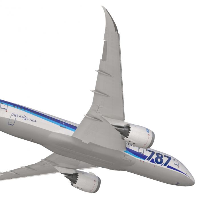 Boeing 787-8 Dreamliner All Nippon Airways 3D