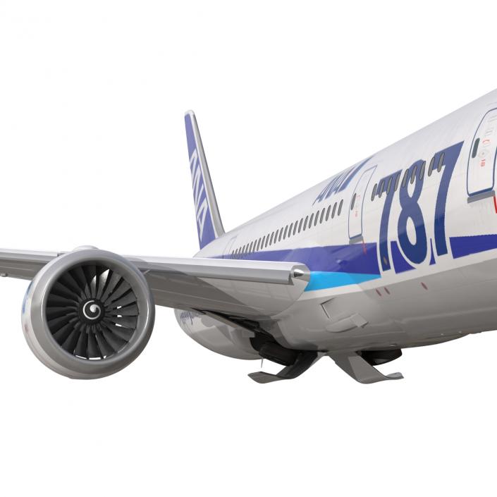 Boeing 787-8 Dreamliner All Nippon Airways 3D