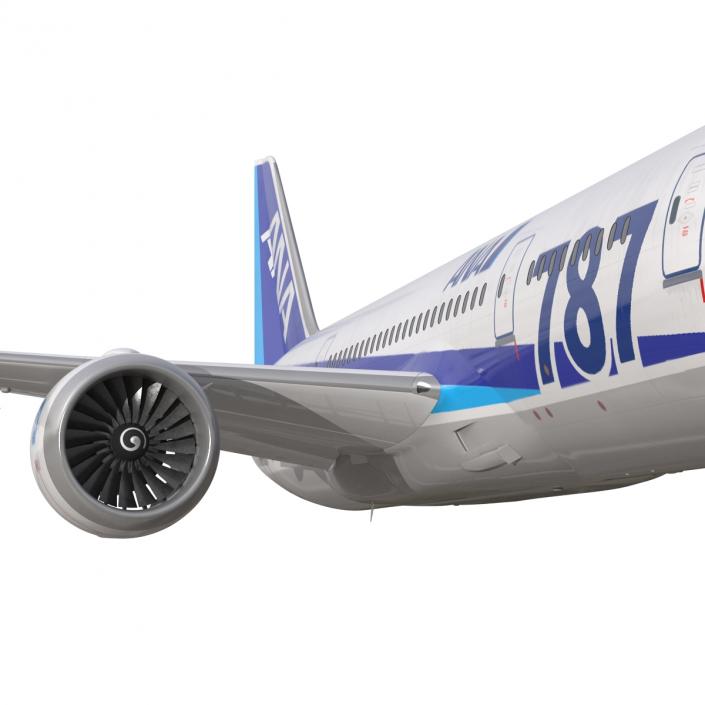 Boeing 787-8 Dreamliner All Nippon Airways 3D