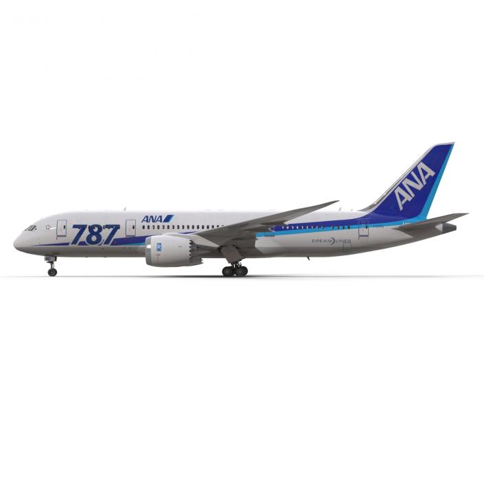 Boeing 787-8 Dreamliner All Nippon Airways 3D