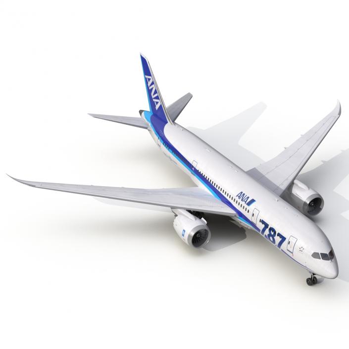 Boeing 787-8 Dreamliner All Nippon Airways 3D