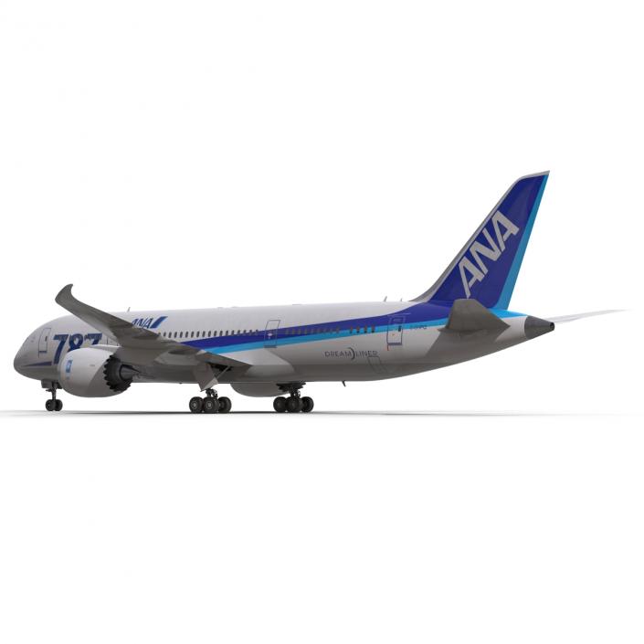 Boeing 787-8 Dreamliner All Nippon Airways 3D