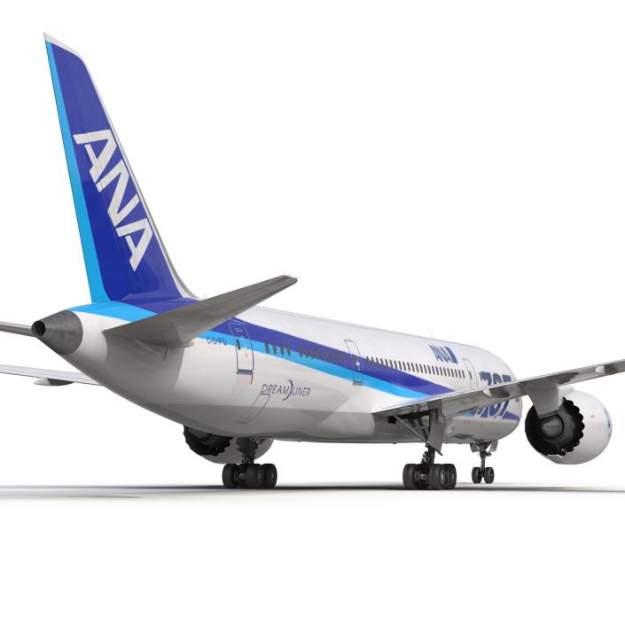 Boeing 787-8 Dreamliner All Nippon Airways 3D