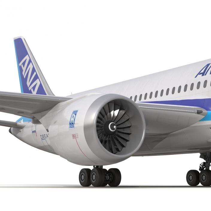 Boeing 787-8 Dreamliner All Nippon Airways 3D