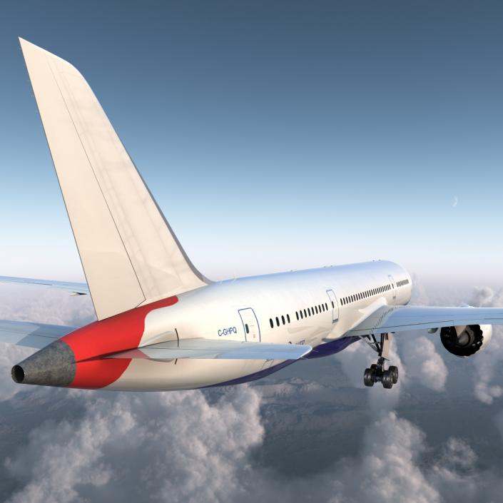 3D Boeing 787-8 Dreamliner Generic