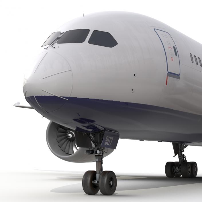 3D Boeing 787-8 Dreamliner Generic