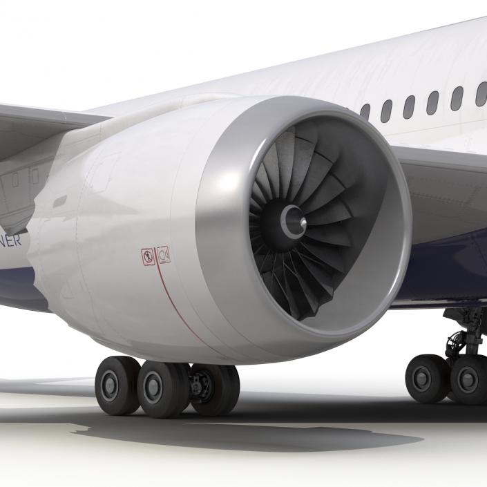 3D Boeing 787-8 Dreamliner Generic