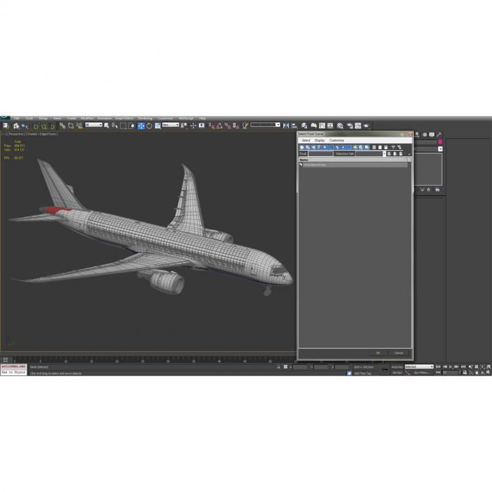 3D Boeing 787-8 Dreamliner Generic