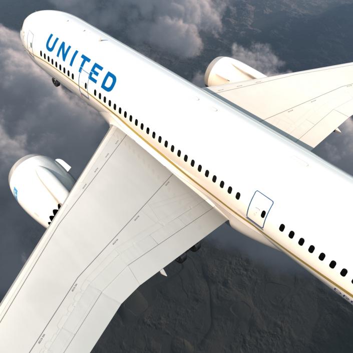 3D model Boeing 787-8 Dreamliner United