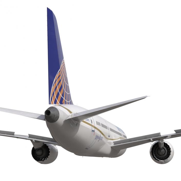 3D model Boeing 787-8 Dreamliner United