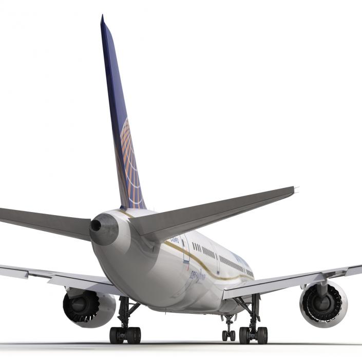 3D model Boeing 787-8 Dreamliner United