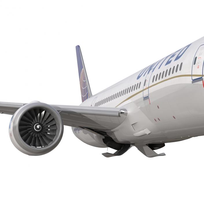 3D model Boeing 787-8 Dreamliner United