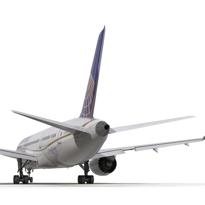 3D model Boeing 787-8 Dreamliner United