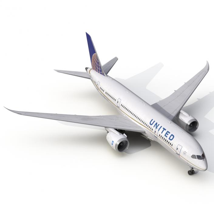 3D model Boeing 787-8 Dreamliner United