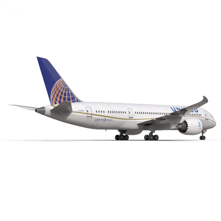 3D model Boeing 787-8 Dreamliner United