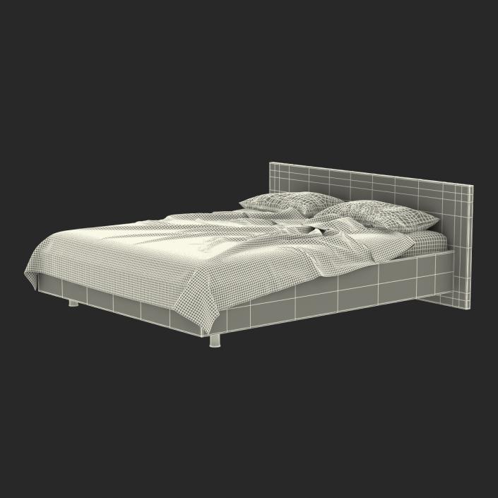 Bed 2 3D model