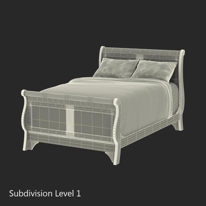 Bed 3 3D model