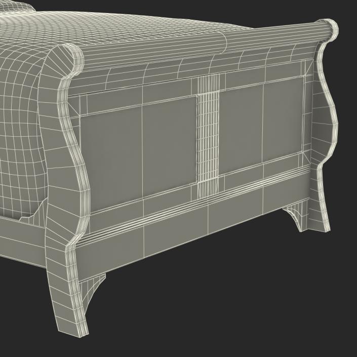 Bed 3 3D model