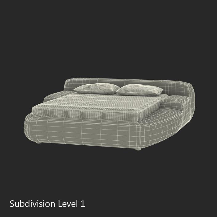 Bed 4 3D model